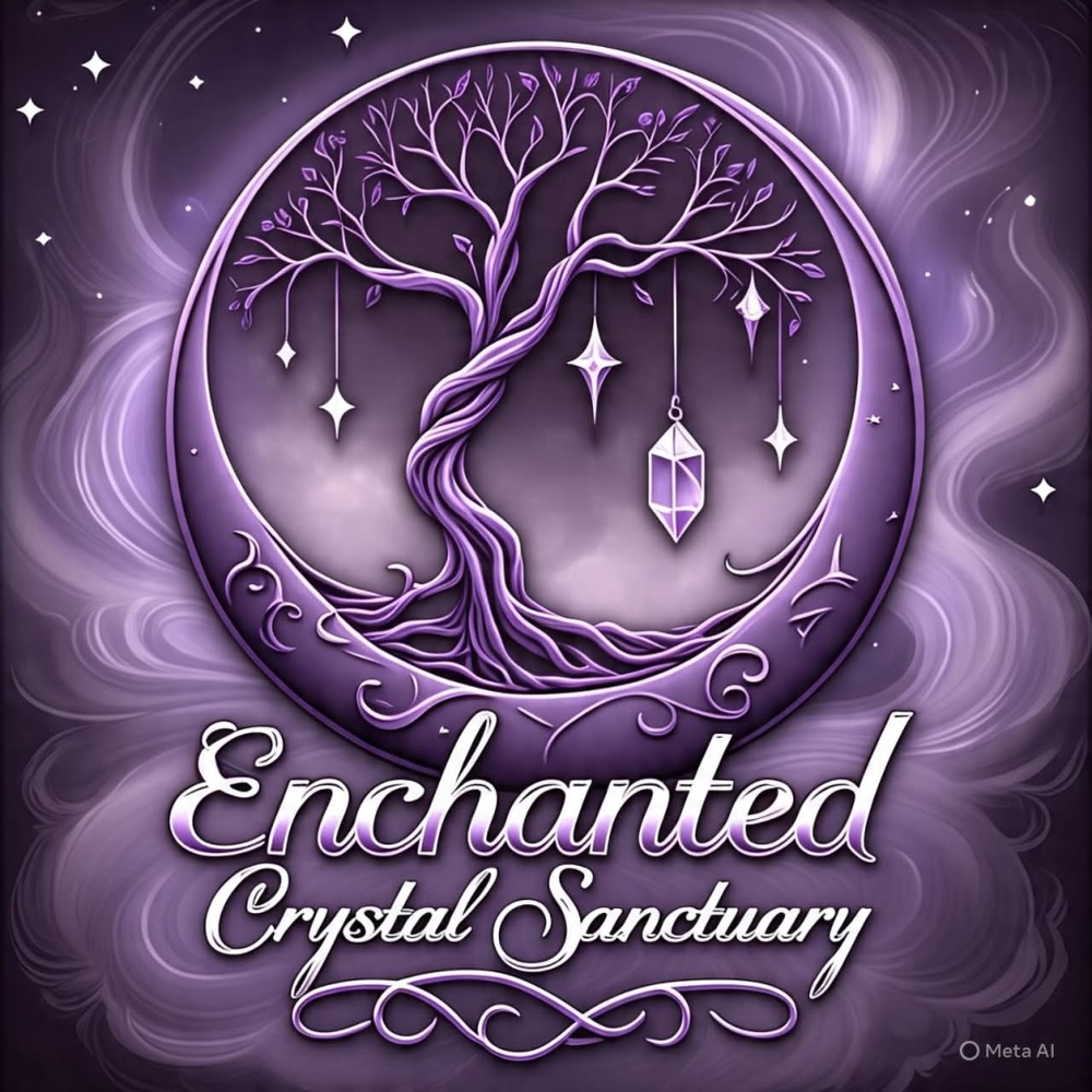 ENCHANTED CRYSTAL SANCTUARY 🔮💜 ☮️